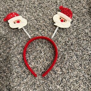 Christmas hats and headband